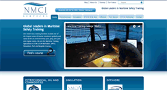 Desktop Screenshot of nmcimaritimetraining.com